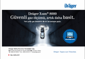 Draeger X-am 8000, Güvenli gaz ölçümü, artık daha basit.