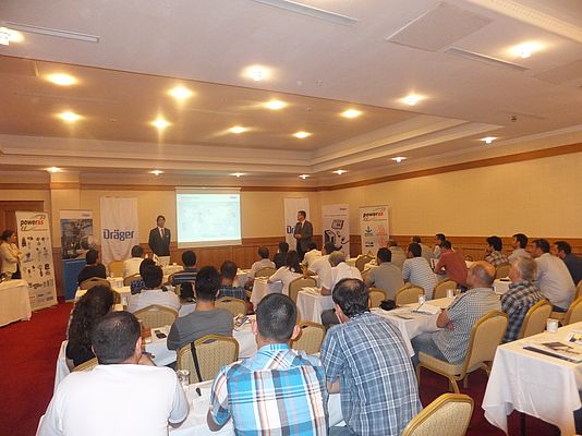 Draeger’in Marmara ve Trakya’da düzenlediği seminerlere yoğun ilgi