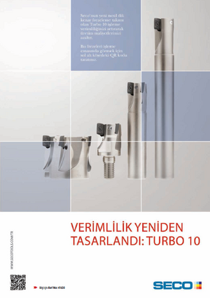 Seco Tools; Verimlilik Yeniden Tasarlandı: TURBO 10