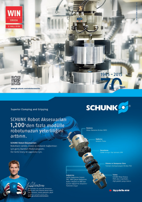 Schunk Robot Aksesuarları 1200'den fazla