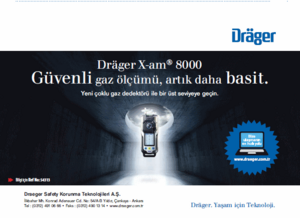 Draeger  X-am 8000 Çoklu Gaz Detektörü