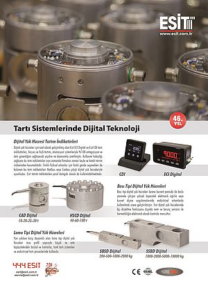 ESIT;Tartı Sistemlerinde Dijital Teknoloji