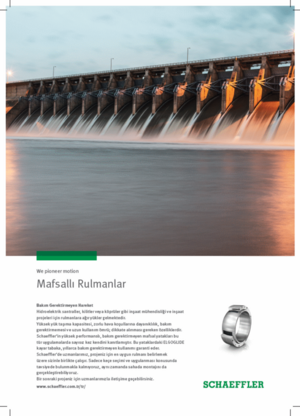 Schaeffler; Mafsallı Rulmanlar