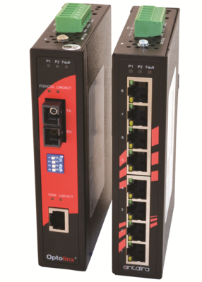 Endüstriyel Ethernet Şalterler ve Medya Konvertörü