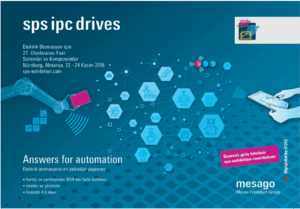 sps ipc drives Elektrik Otomasyon için 27. Uluslararası Fuar