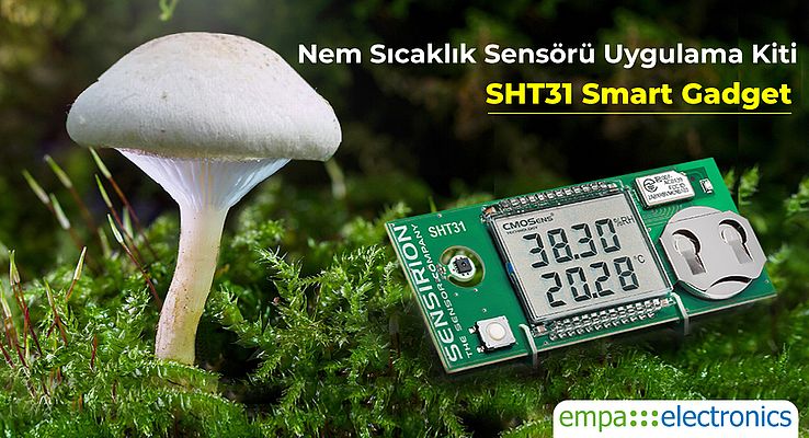 Nem Sıcaklık Sensör Uygulama Kiti SHT31 Smart Gadget