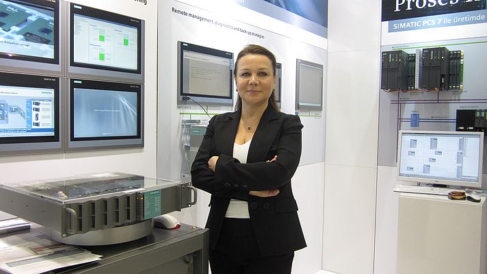 Siemens Bölüm Müdürü Elektronik Mühendisi Sevtap İnan İle Roportaj