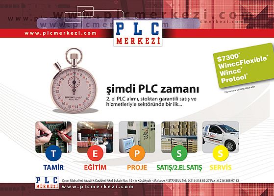 Şimdi PLC zamanı