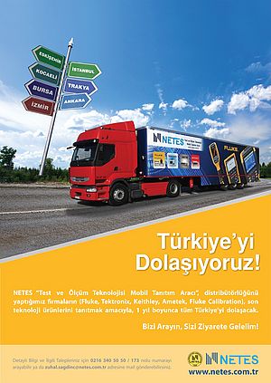 Netes; Test ve Ölçüm Teknolojisi Mobil Tanıtım Aracı Türkiye'yi Dolaşıyor!