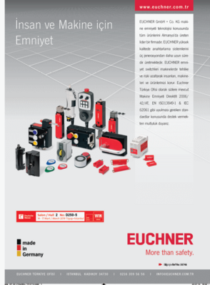 Euchner; İnsan ve Makine için Emniyet