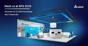 Delta, SPS 2025'te Akıllı Endüstriyel Otomasyon Çözümlerini Sergileyecek