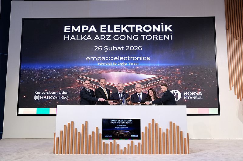 Borsa İstanbul’da gong Empa Elektronik için çaldı