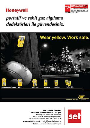 Wear yellow. Work Safe.