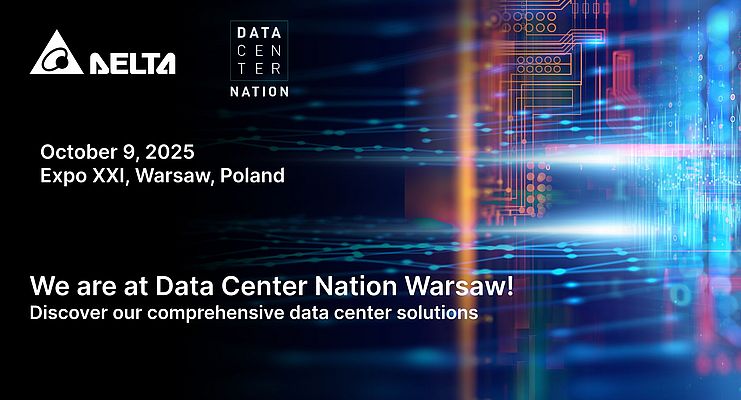 Delta, Data Center Nation Warsaw 2025'te Yapay Zeka Destekli Veri Merkezi Yeniliklerini Sergileyecek