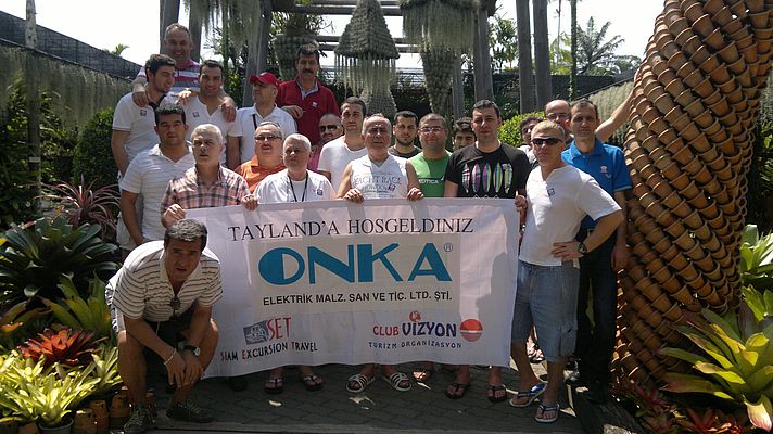 ONKA düzenlediği kampanya çerçevesinde bayilerini Tayland Pataya seyahatine götürdü.