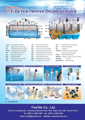 FineTek; Seviye Ölçüm Sensörü