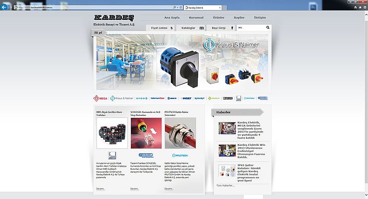 Kardeş Elektrik Web Sitesi Yenilendi