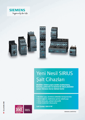 Siemens; Yeni Nesil SIRIUS Şalt Cihazları