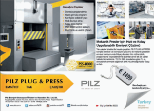 PILZ Plug & Press, Emniyet Tak Çalıştır.