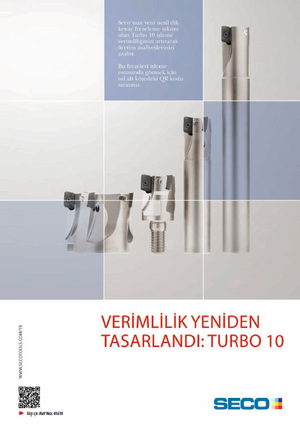 Seco Tools; Verimlilik Yeniden Tasarlandı: TURBO 10