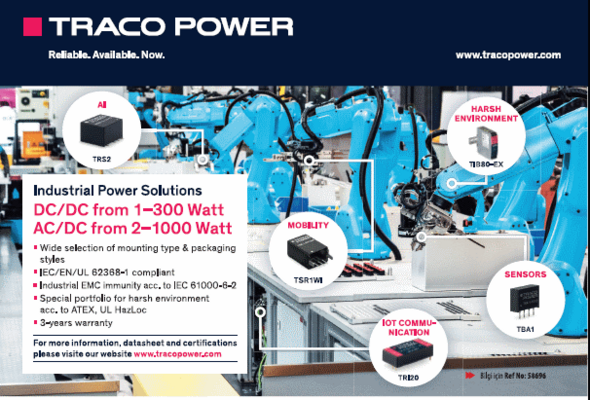 TRACO POWER; Industrial Power Solutions