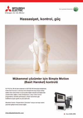 Mitsubishi Electric; Mükemmel Çözümler için Simple Motion kontrolü
