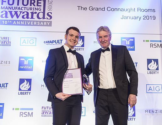 Tobias Cowan Wins EEF National Apprentice Award