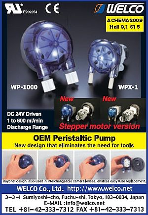 Peristaltic pump WP-1000 and WPX-1