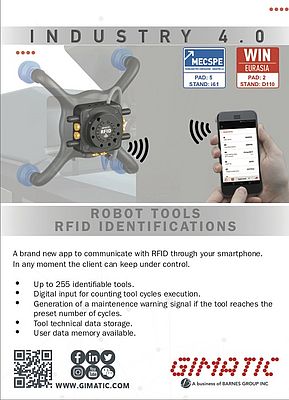 Robot Tools RFID Identifications
