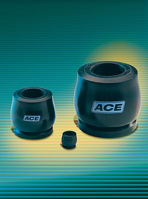 The TUBUS TA series: This type of profile damper from ACE is reversible, and absorbs the generated energy with a declining characteristic line.