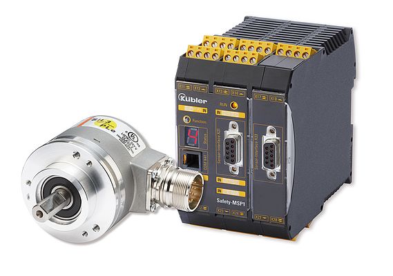 Sendix SIL encoder and Safety-M module SP1 form an effective system for Functional Safety.