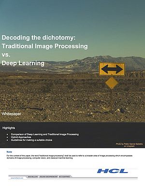 Traditional Image Processing vs. Deep Learning
