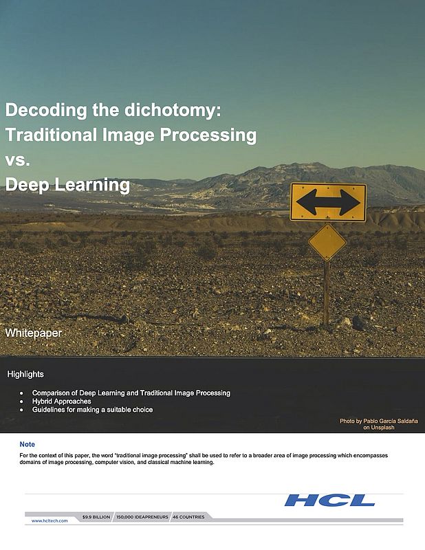 Traditional Image Processing vs. Deep Learning