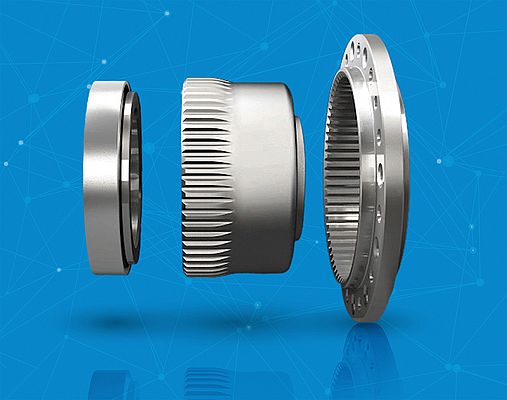 Strain wave gearboxes offer absolute freedom from backlash, exceptional transmission accuracy and high torsional rigidity. Bild: Nabtesco Precision Europe GmbH / stock.adobe.com/MH, 196608236