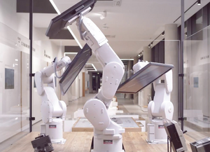 'Threebots' interactive robot installation receives several awards