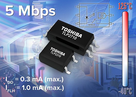 Photocouplers For 5 Mbps High-Speed Communication