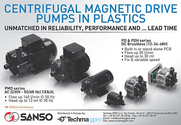Centrifugal Magnetic Drive Pumps PD & PDH series