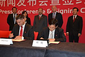 Partner Country China - Agreements Signed in Beijing
