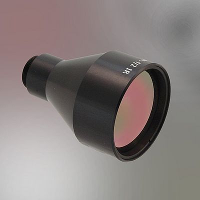 Germanium F2 lens for high performance thermal imaging