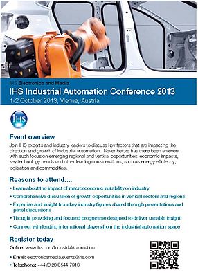 IHS Industrial Automation Conference 2013