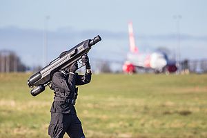 Bearings and Tape to Assist Drone Defence System