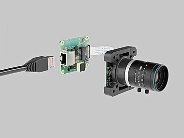 PoE-Daughterboard for Modular Camera Concepts