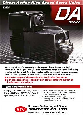 Direct Acting High-Speed Servo Valve