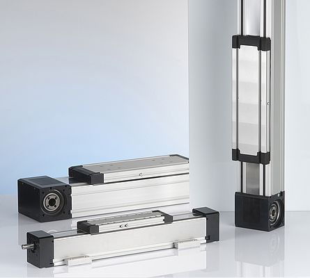 The linear guides with cover strip come in sizes 60, 80, 120 and 160 and are available as spindle and belt-driven versions