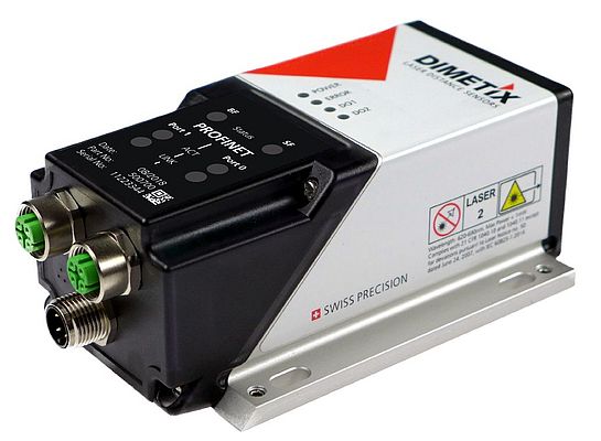 Laser Distance Sensors with Industrial Ethernet Interfaces