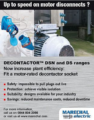 Decontactor DSN and DS ranges