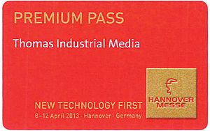 Win a Premium Pass for HANNOVER MESSE 2013
