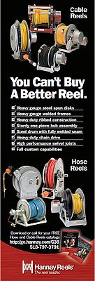 Cable and hose reels