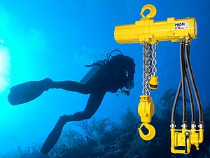 Purpose-Designed Hoists for Heavy Duty Underwater Operation