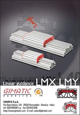 Linear guidance LMX LMY
